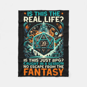 Cobertor De Velo Jogo De Interpretação De Papéis Rpg Mestre D20 Mes