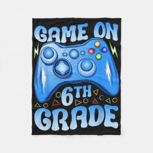 Cobertor De Velo Jogo No 6 De Volta Ao Vídeo G Do 6 Da Escola