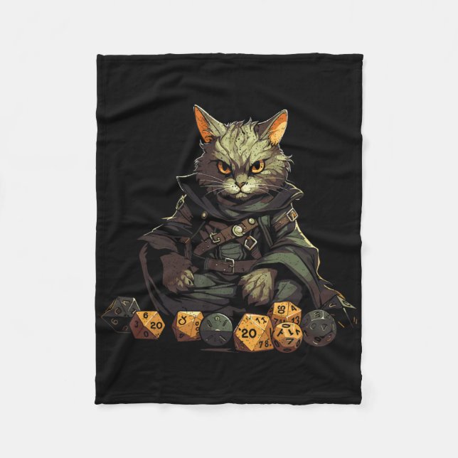 Cobertor De Velo Jogos De Rpg De Interpretação De Papel D20 Jogos D (Frente)