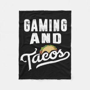 Cobertor De Velo Jogos E Tacos Jogadores De Vídeo Retro Jogador De 