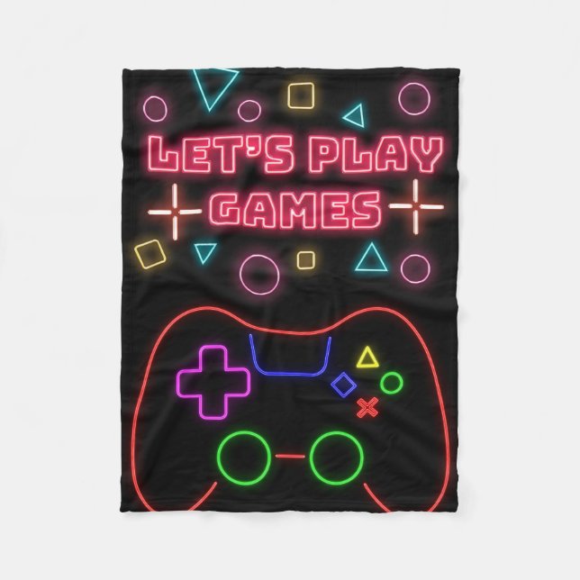 Cobertor De Velo Jogos permitem jogar jogos (Frente)