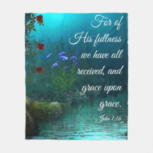 Cobertor De Velo John 1:16