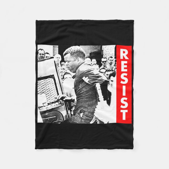 Cobertor De Velo John Lewis - Resistir (Frente)