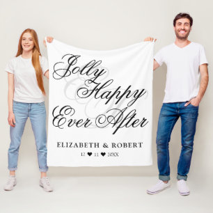 Cobertor De Velo Jolly Happy Ever Após Casamento Minimalista Branco