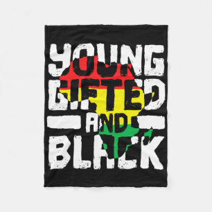 Cobertor De Velo Jovem Talentoso E Negro Orgulho Africano Negro His