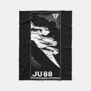 Cobertor De Velo Ju 88 Ww2 Plano Alemão Vintage 1941