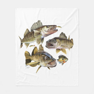 Cobertor De Velo Jumping Walleye