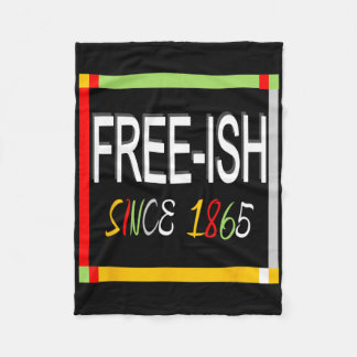 Cobertor De Velo Juneteenth Free-ish 1865 Liberdade Emancipação Pre