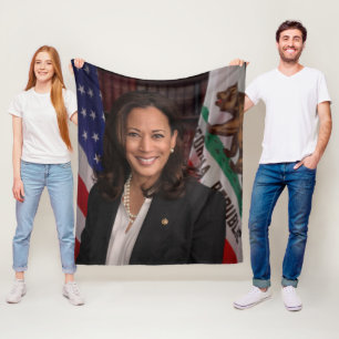 Cobertor De Velo Kamala Harris Candidato ao Presidente EUA 2024