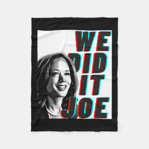 Cobertor De Velo Kamala Harris nós fizemos isso Joe Modern Design