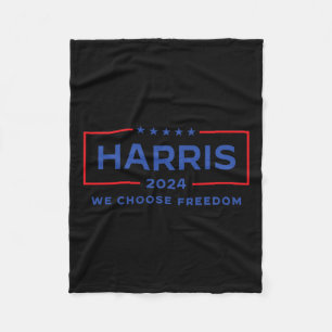 Cobertor De Velo Kamala Harris Para A Liberdade Eleitoral Do Presid