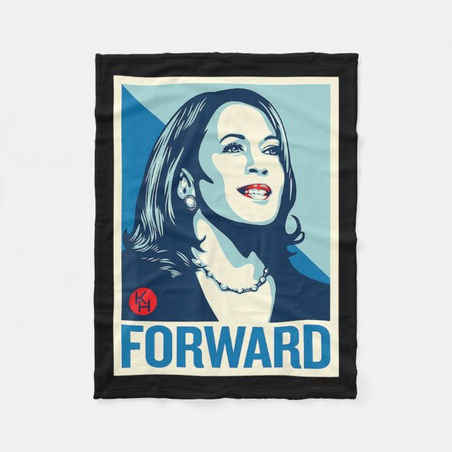 Cobertor De Velo Kamala Harris para frente (Frente)