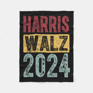 Cobertor De Velo Kamala Harris Tim Walz Walz Harris Walz Walz 202