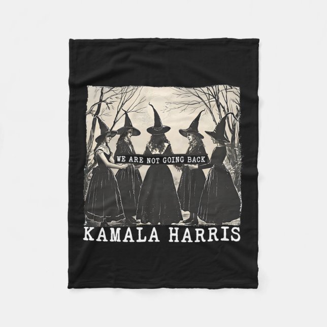 Cobertor De Velo Kamala Harris Tim Wheimer Witch (Frente)