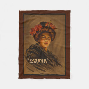 Cobertor De Velo Karama: Romance Japonês Atriz Geisha