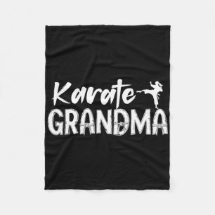 Cobertor De Velo Karate Avó Apreciação Karate Avó