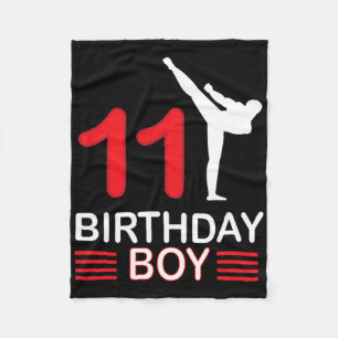 Cobertor De Velo Karate Birthday Tee Boy Gift Kids Taekwondo 3