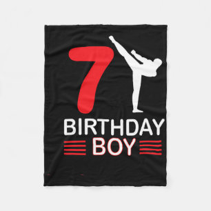 Cobertor De Velo Karate Birthday Tee Boy Gift Kids Taekwondo 5