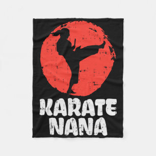 Cobertor De Velo Karate Nana Ponytail Kick Japonês Artes Marciais G