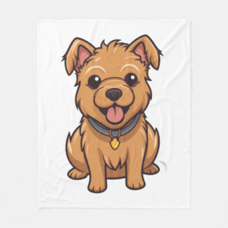 Cobertor De Velo Kawaii, australiano Terrier Puppy