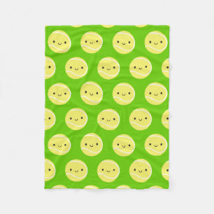 Cobertor De Velo Kawaii Tênis Balls
