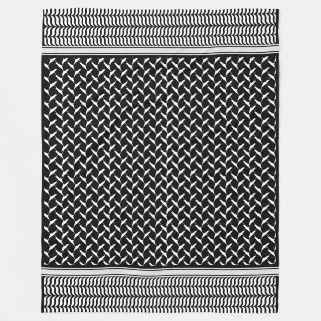 Cobertor De Velo Keffiyeh palestino (Frente)
