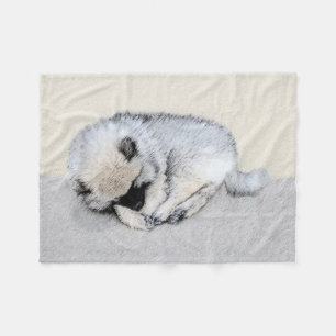 Cobertor De Velo Kehond Slein Puppy Pintura Original