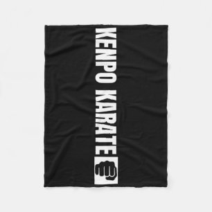 Cobertor De Velo Kenpo Karate Coach Vintage angustiou Ken Americano
