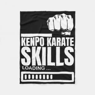 Cobertor De Velo Kenpo Karate Competências Carregando Engraçado Ken