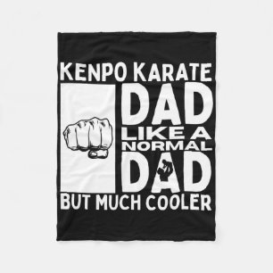 Cobertor De Velo Kenpo Karate Pai Padre Cita Encantado Americano Ke