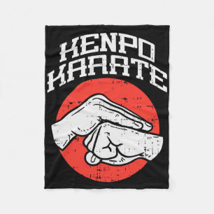 Cobertor De Velo Kenpo Karate Salutation Kempo Martial Arts Men Wom
