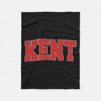 Cobertor De Velo Kent Ohio Estilo Varsity EUA Esportes Vintage