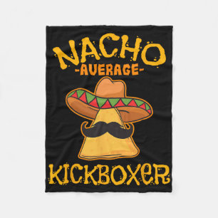 Cobertor De Velo Kickboxer Nacho Médio Cinco De Mayo Mexicano