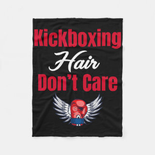 Cobertor De Velo Kickboxing Cabelo Não Liga Treino de Artes Marciai