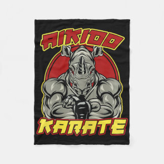 Cobertor De Velo Kickboxing Grandpa Martial Arts 