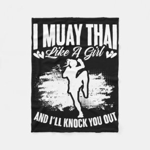 Cobertor De Velo Kickboxing Tailândia Mma Boxe Tailandês Muay Thai