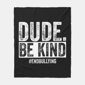 Cobertor De Velo Kindness Day Unity Day Orange No bullies bullying