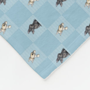Cobertor De Velo KiniArt Terriers KiniArt Fleece Blanket