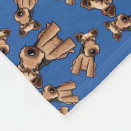 Cobertor De Velo KiniArt Welsh Terrier