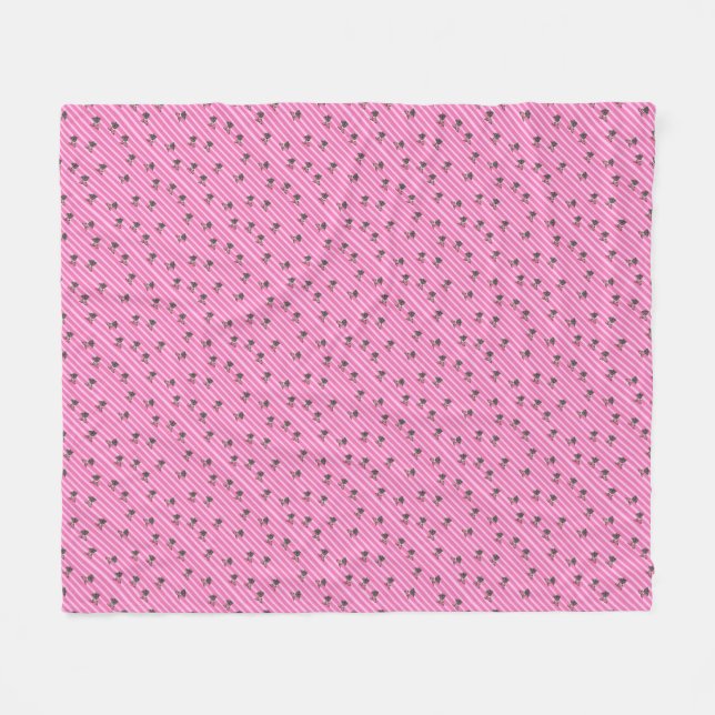 Cobertor De Velo KiniArt Yorkie Girls (Frente (Horizontal))