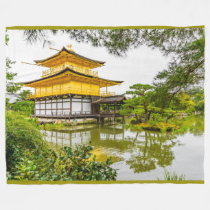 Cobertor De Velo Kinkaku-ji, o pavilhão de ouros, Kyoto