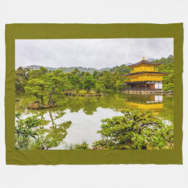 Cobertor De Velo Kinkaku-ji Ou Pavilhão E Pond Do Ouro, Quioto