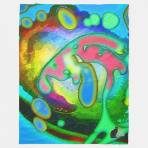 Cobertor De Velo Kismet Embrace Fleece Blanket