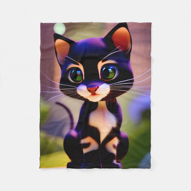 Cobertor De Velo Kitty Cutie (Frente)