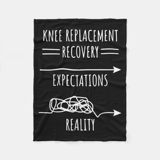 Cobertor De Velo Knee Replacement Recovery Expectations Reality Sur (Frente)