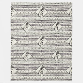 Cobertor De Velo Kokopelli - Padrão Inteiro Americano 1