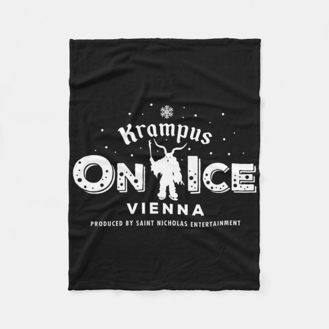Cobertor De Velo Krampus Run Viena Áustria (Frente)