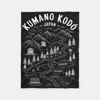 Cobertor De Velo Kumano Kodo Japão Vintage