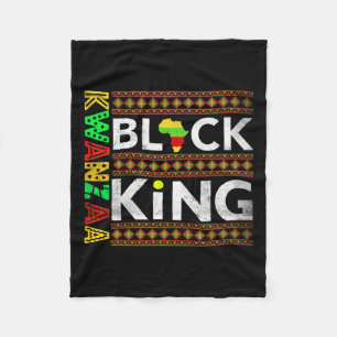 Cobertor De Velo Kwanzaa Rei África - Homens Americanos Bruh Man Da