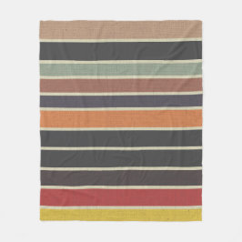 Cobertor De Velo La Boca Striped